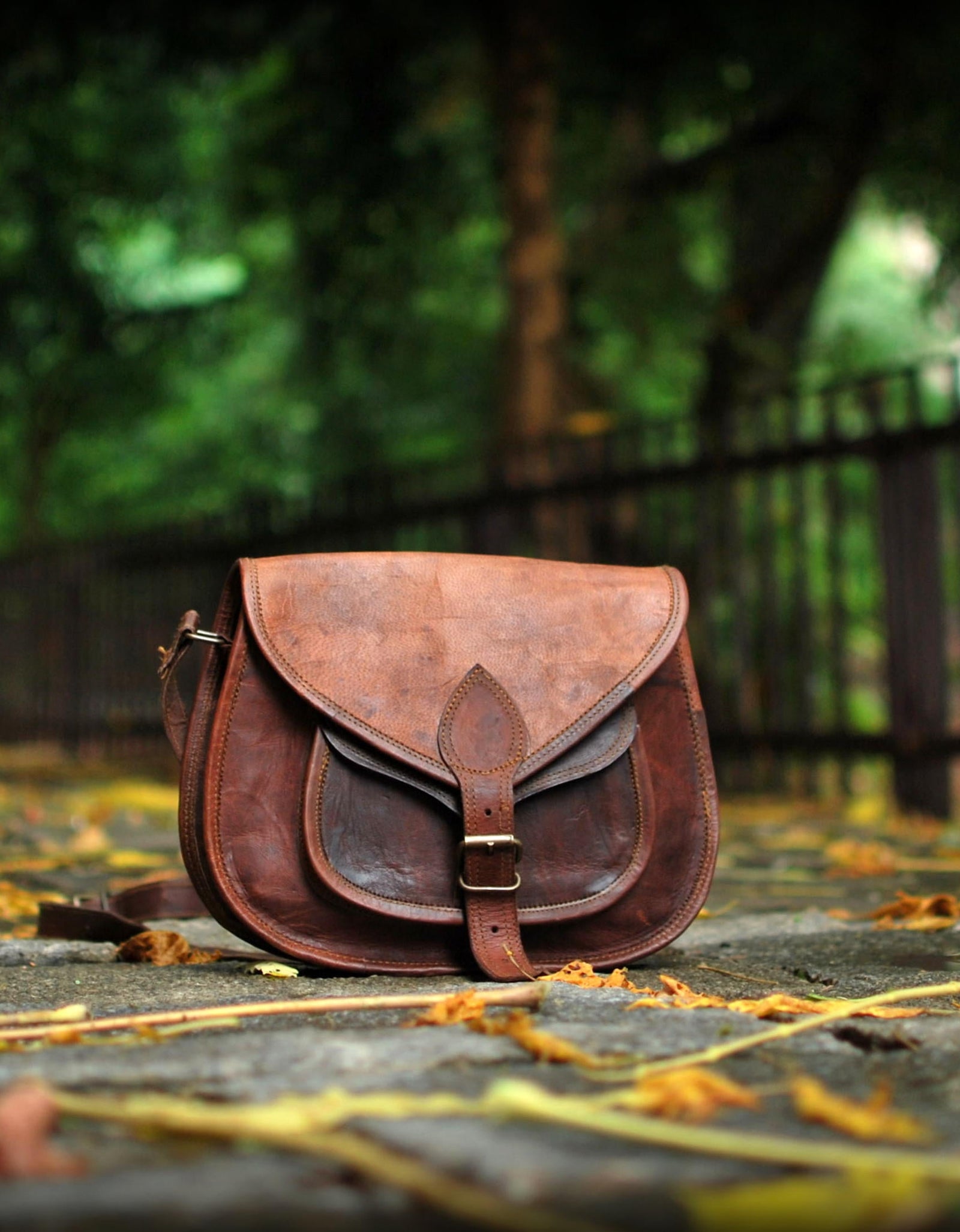 Women Leather Handbag 11" Fashion Crossbody Sling Bag Ladies Purse Travel Tote Satchel Hobo Shoulder Messenger Bag Vintage Gift by